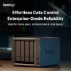 Synology DiskStation DS925+ NAS/tallennuspalvelin Ryzen Embedded V1500B 4 GB DDR4 0 TB musta