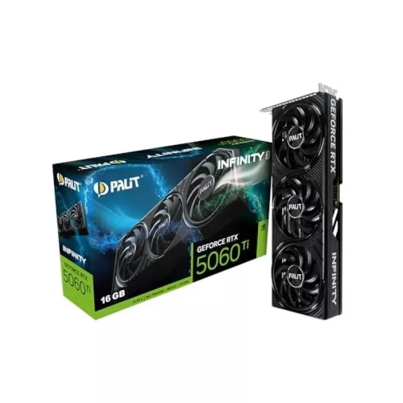 Näytönohjain Palit GeForce RTX 5060 Ti 16 GB GDDR7