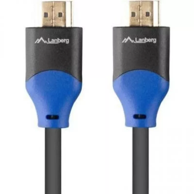 HDMI-kaapeli Lanberg CA-HDMI-15CU-0030-BK 3 m HDMI Type-A urosliitin 18 Gbit/s
