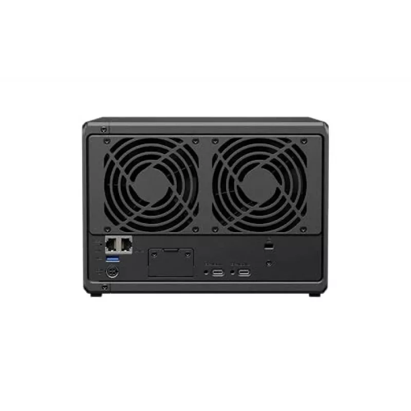 Synology DiskStation DS1525+ NAS-tallennuspalvelin Ryzen Embedded V1500B 8 GB DDR4 0 TB musta