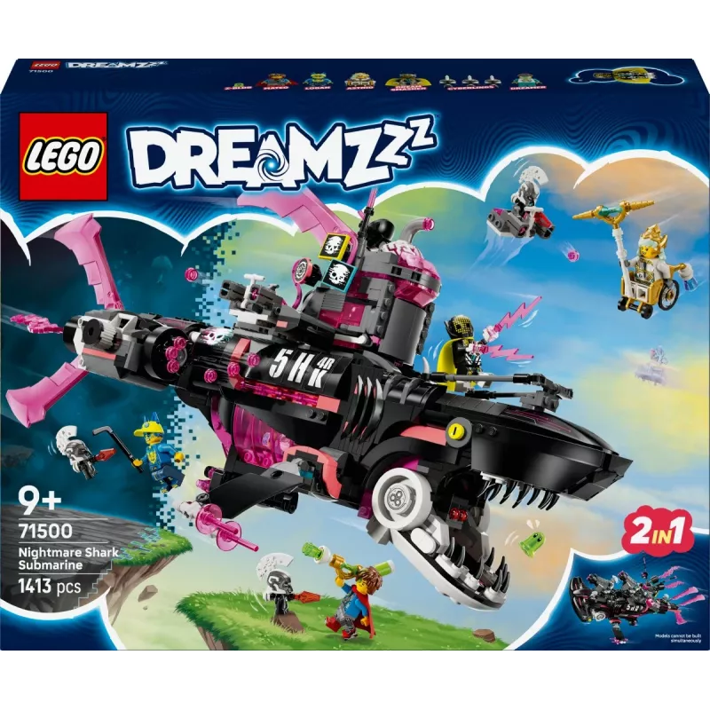 LEGO® DREAMZzz™ Nightmare Shark Submarine lelu 71500
