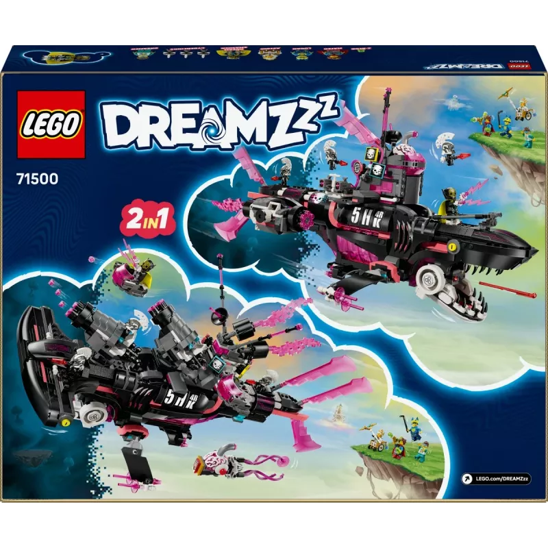 LEGO® DREAMZzz™ Nightmare Shark Submarine lelu 71500