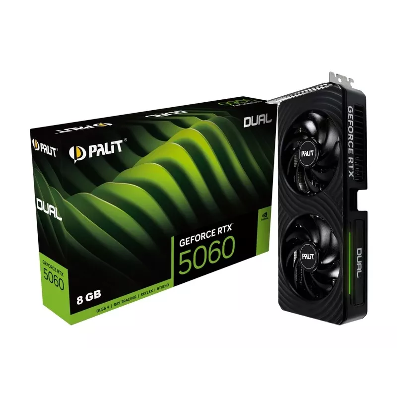 Palit GeForce RTX 5060 Dual 8GB GDDR7 näytönohjain