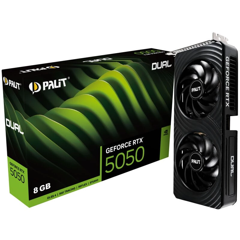 Palit GeForce RTX 5050 Dual 8GB GDDR6 näytönohjain