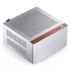 Tietokonekotelo Jonsbo NV10 Mini ITX - hopea
