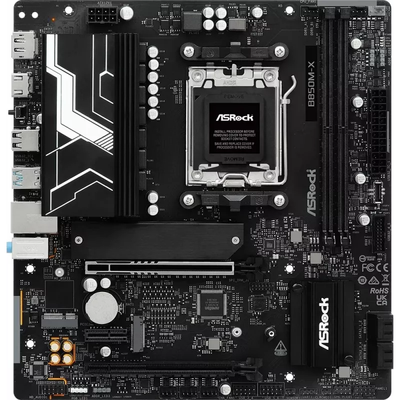ASRock B850M-X R2.0 AM5 Micro-ATX -emolevy