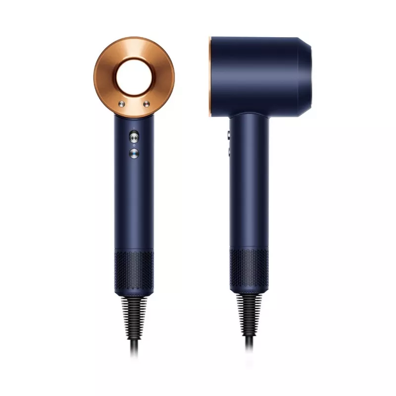 Dyson Supersonic Straight+Wavy HD07 hiustenkuivaaja, preussinsininen / kupari (113277-01)