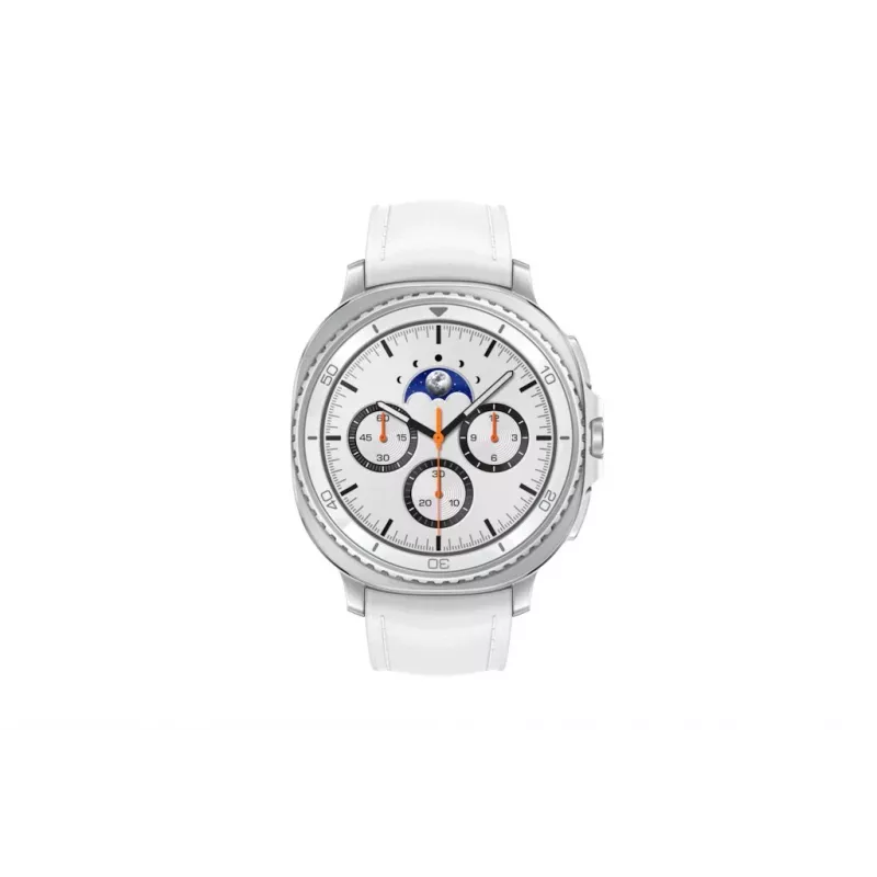 Älykello Samsung Galaxy Watch 8 Classic 46 mm hopea — 3,3 cm AMOLED, 4G, 64 GB, 445 mAh