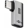 Goobay USB-C-adapteri vaakasuora 90° USB4 - uros > naaras (74441)