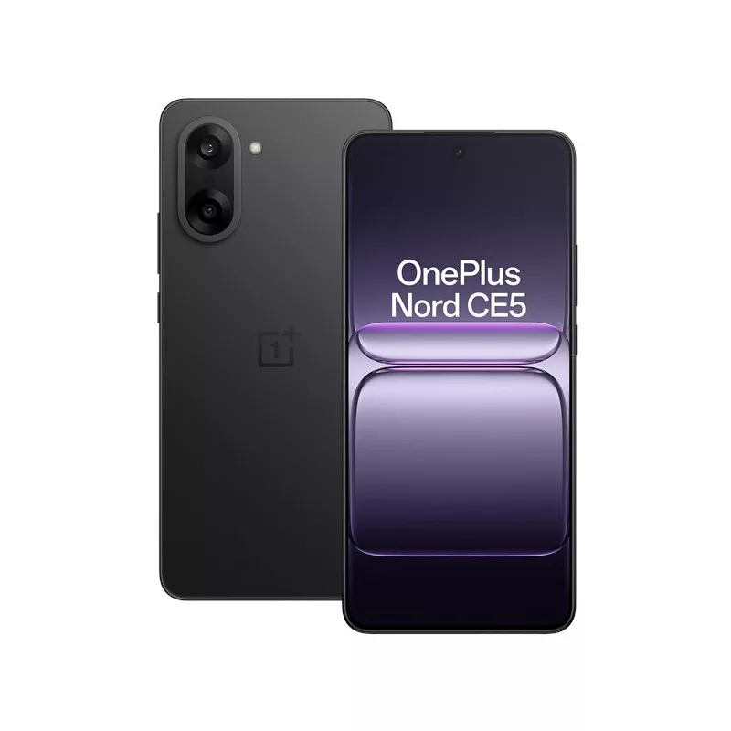 OnePlus Nord CE5 17,2 cm (6,77) Hybrid Dual SIM Android 15 5G USB Type-C 8 GB 128 GB 5200 mAh musta