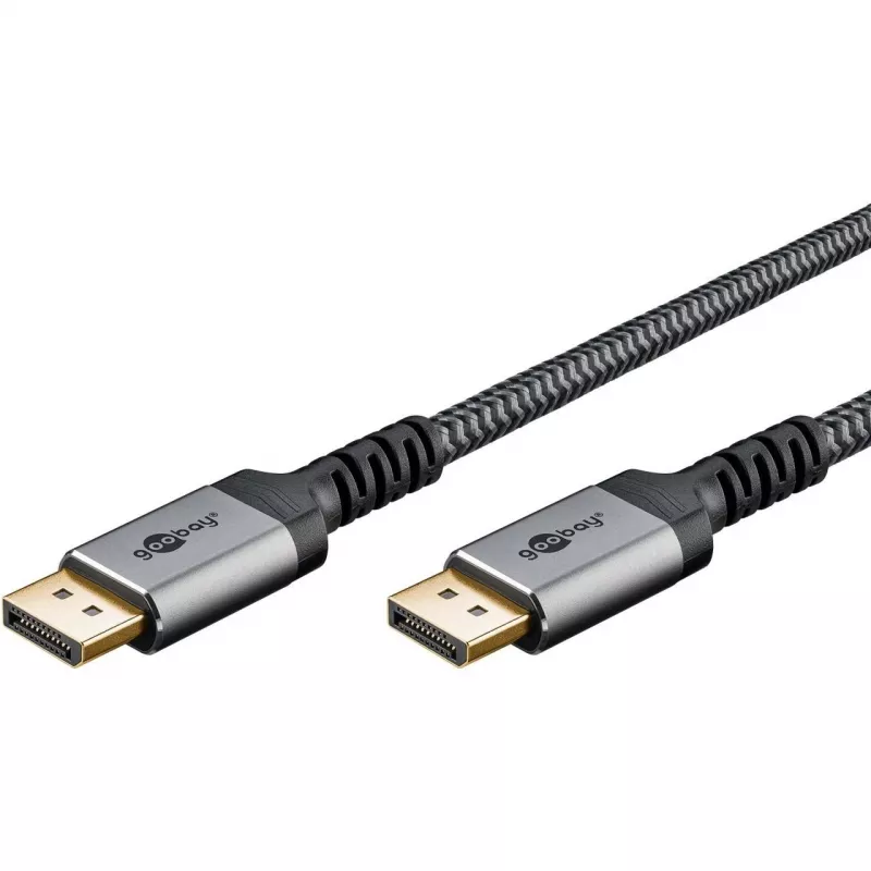 Goobay DisplayPort-kaapeli 2.0/2.1, 80 Gbit/s | 75685 | DisplayPort–DisplayPort
