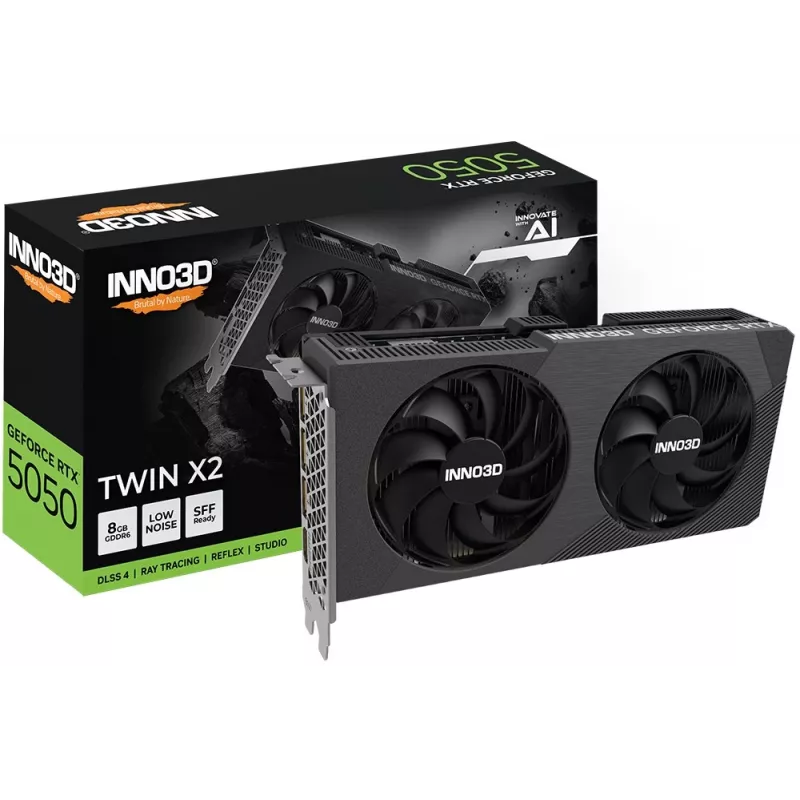 INNO3D GeForce RTX 5050 TWIN X2 8GB GDDR6 näytönohjain