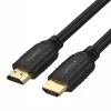 Unitek C11079BK-1.5M HDMI 2.0 -kaapeli, 4K 60 Hz, HDMI A-tyypin uros – A-tyypin uros, 1,5 m, musta