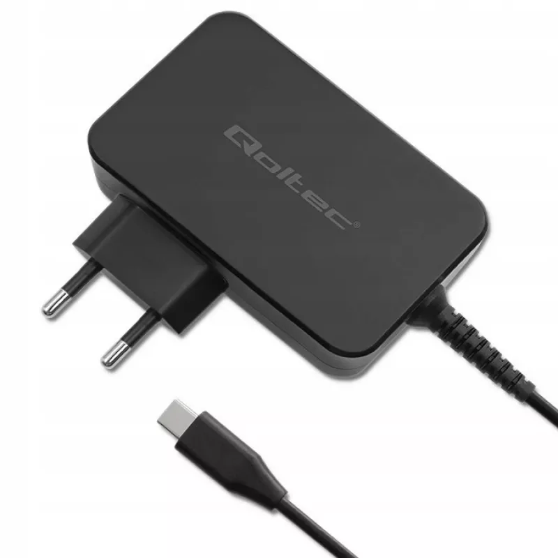 GaN-virtalähde QOLTEC 52387 90W 1x USB-C 5-20V