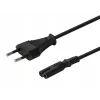 Virtakaapeli kahdeksikko 2-pin 1,2 m, 10 kpl:n pakkaus CL-97