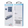 Adapteri HUB USB C 6in1 - HDMI, USBx3, PD, RJ-45