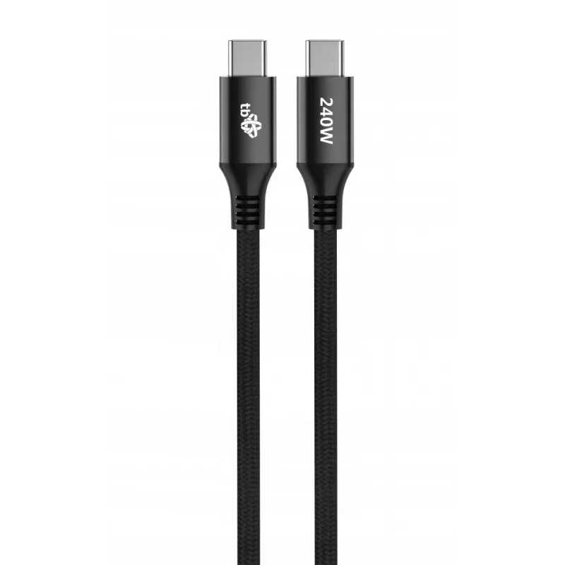 TB kaapeli USB C - USB C 1m 240W musta