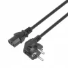 Virtajohto 1,8 m IEC C13 VDE