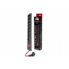 Jatkojohto ACAR R8 POWER 1.5M 8X 230V PL MUSTA 16A
