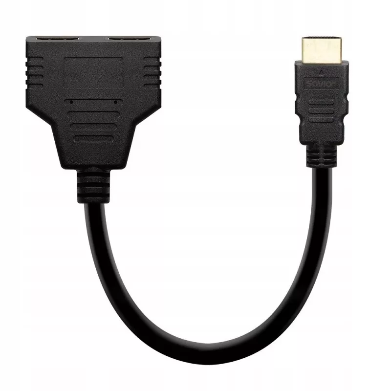 HDMI-videosplitteri Savio AK-77 60Hz musta