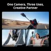 DJI Osmo 360 Adventure Combo CP.OS.00000442 8K 360° actionkamera, 120 MP, 1/1,1 tuuman CMOS, 2 tuuman näyttö, 128 Gt, Wi-Fi, IP68