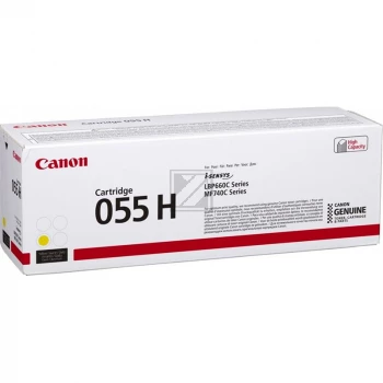 Canon CRG-055HY 5,9K sivua keltainen värikasetti