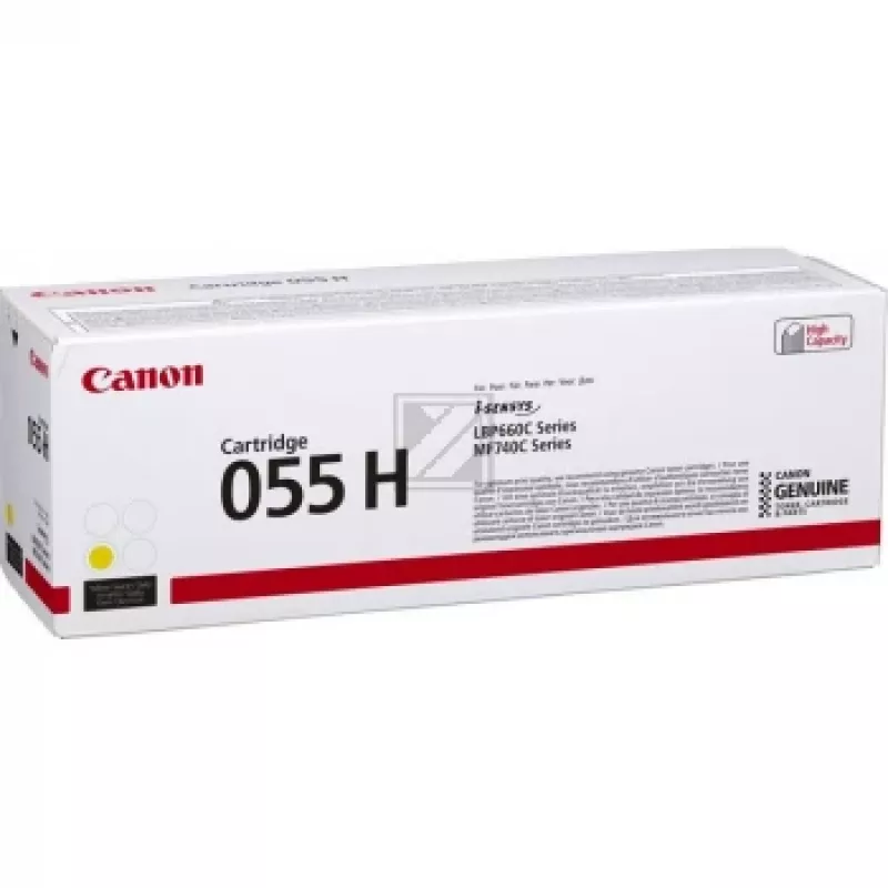 Canon CRG-055HY 5,9K sivua keltainen värikasetti