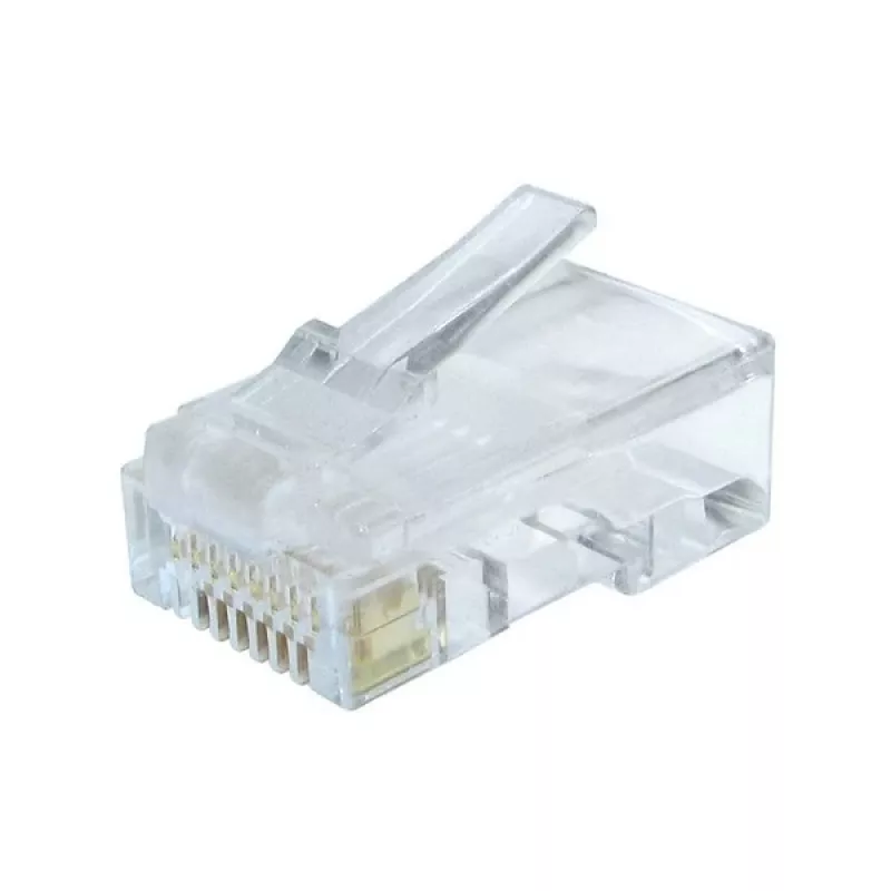 Gembird LC-8P8C-002/100 johtoliitin RJ-45 läpinäkyvä