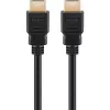 Goobay 41084 HDMI-kaapeli 2 m HDMI Type A (Standard) 2 x HDMI Type A (Standard) musta (41084)