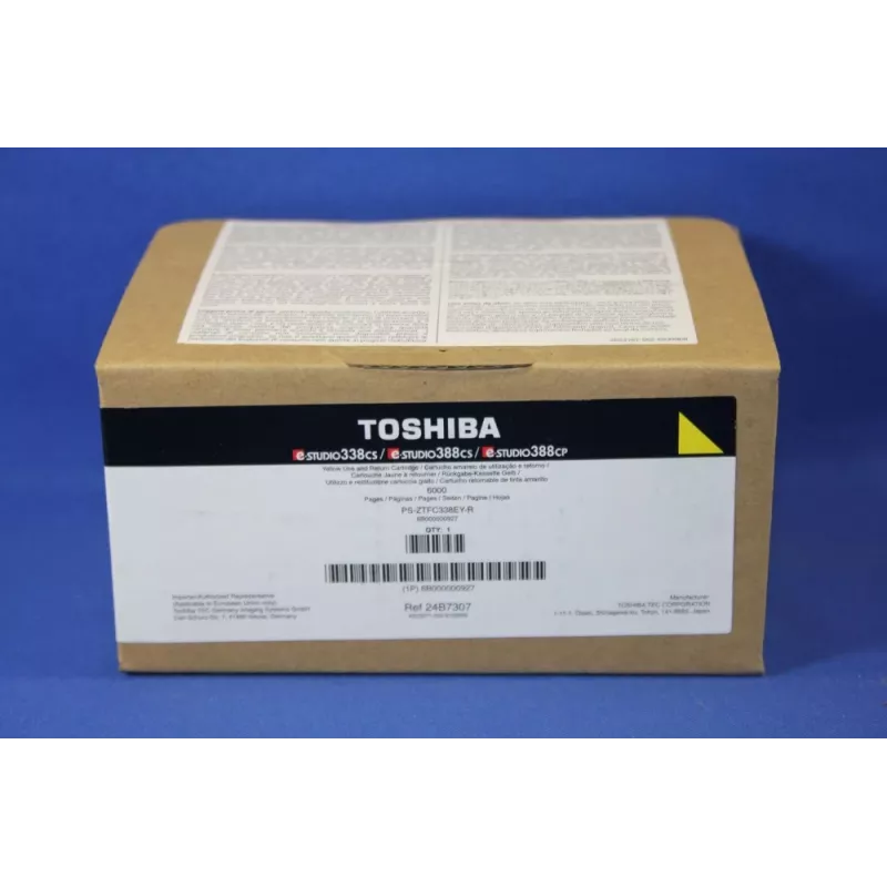 Toshiba 6B000000927/T-FC338EYR värikasetti keltainen Return Program, 6K sivua F