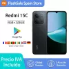 Xiaomi Redmi 15C 4G -älypuhelin 6,9 inch 4/128GB Midnight Black
