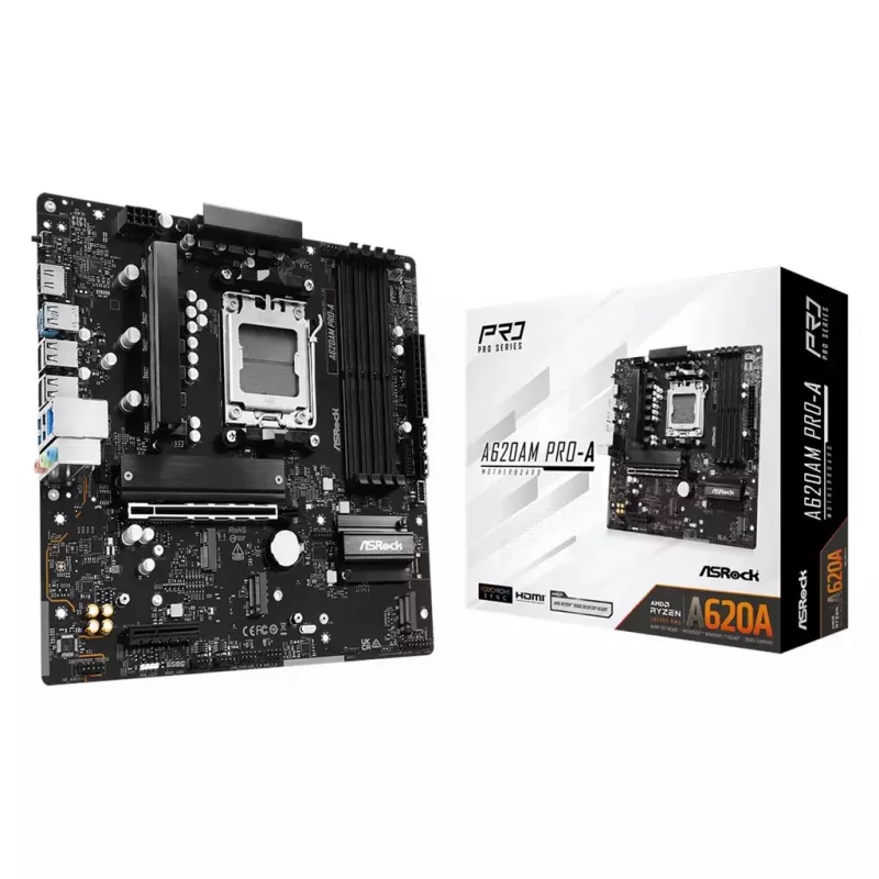 ASRock A620AM PRO-A AM5 Micro-ATX emolevy