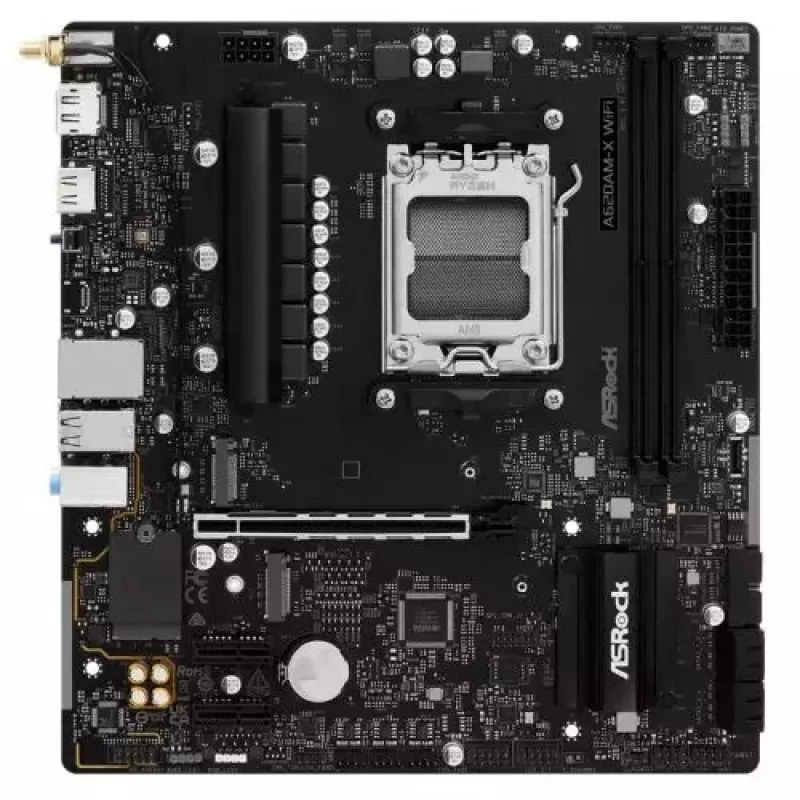 ASRock A620AM-X WiFi AMD A620 AM5 Micro-ATX emolevy