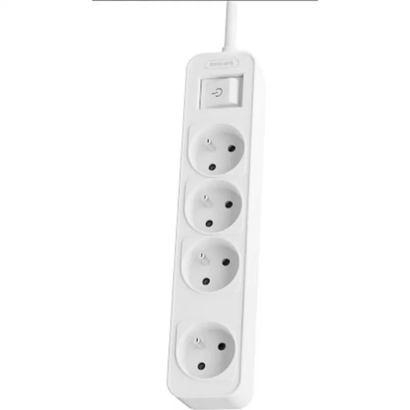 Jatkojohto Philips Phil-CHP2144W/60 1,5 m, 4 AC-pistorasiaa, valkoinen
