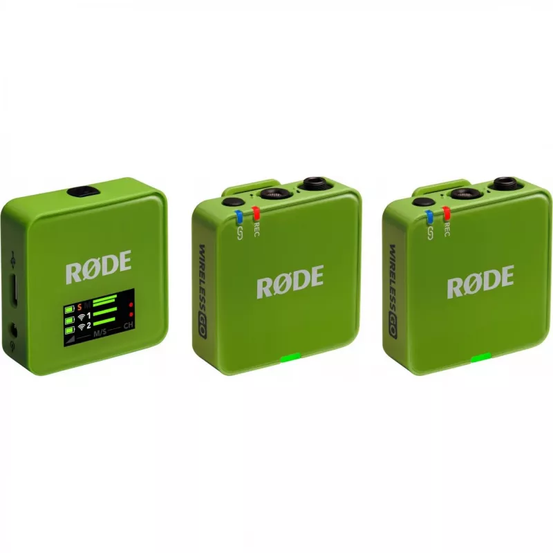 RØDE Wireless GO III Green - langaton mikrofonijärjestelmä (vihreä)