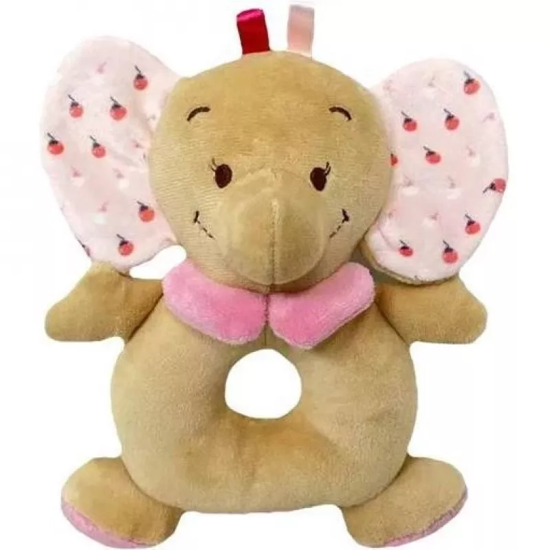 Helistin TULILO 9362 pinkki elefantti 18 cm vauvan lelu