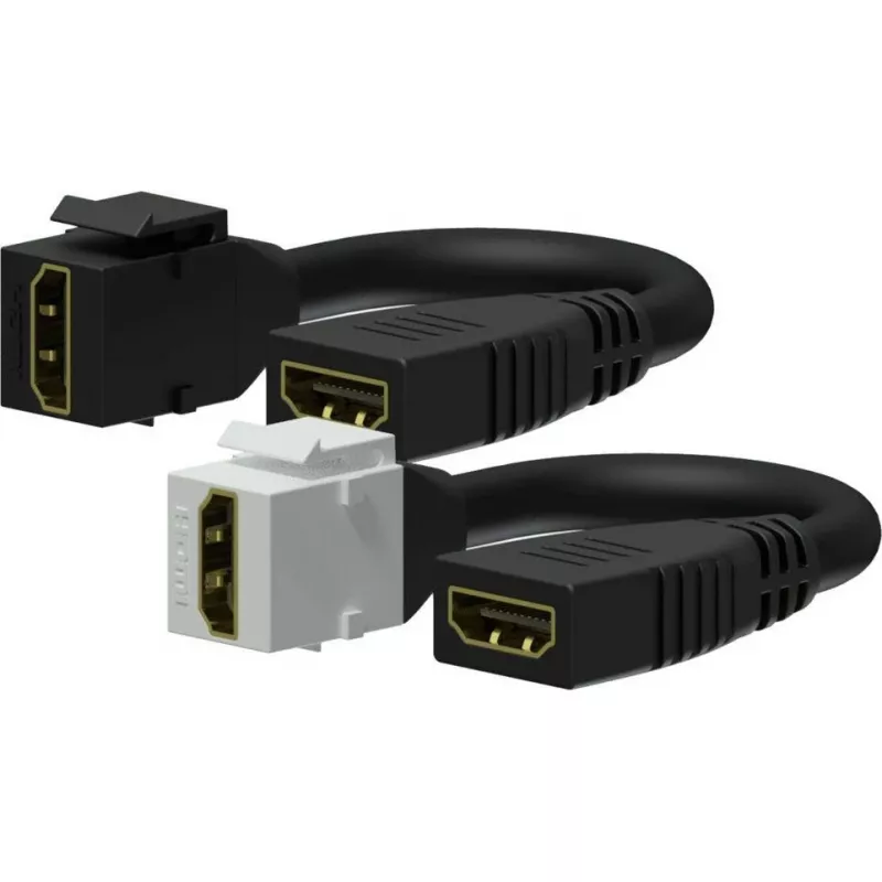 Procab sovitin AV-HDMI - sovitin HDMI (VCK450) (HDMI, 23 cm), data- ja videosovitin, valkoinen