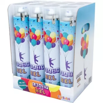 Tuban CRAZY HEL helium 12 kpl pakkaus TU3294