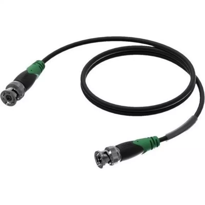 Verkkokaapeli Procab 1KPCL217 BNC MALE BNC MALE 50 OHM 3M musta