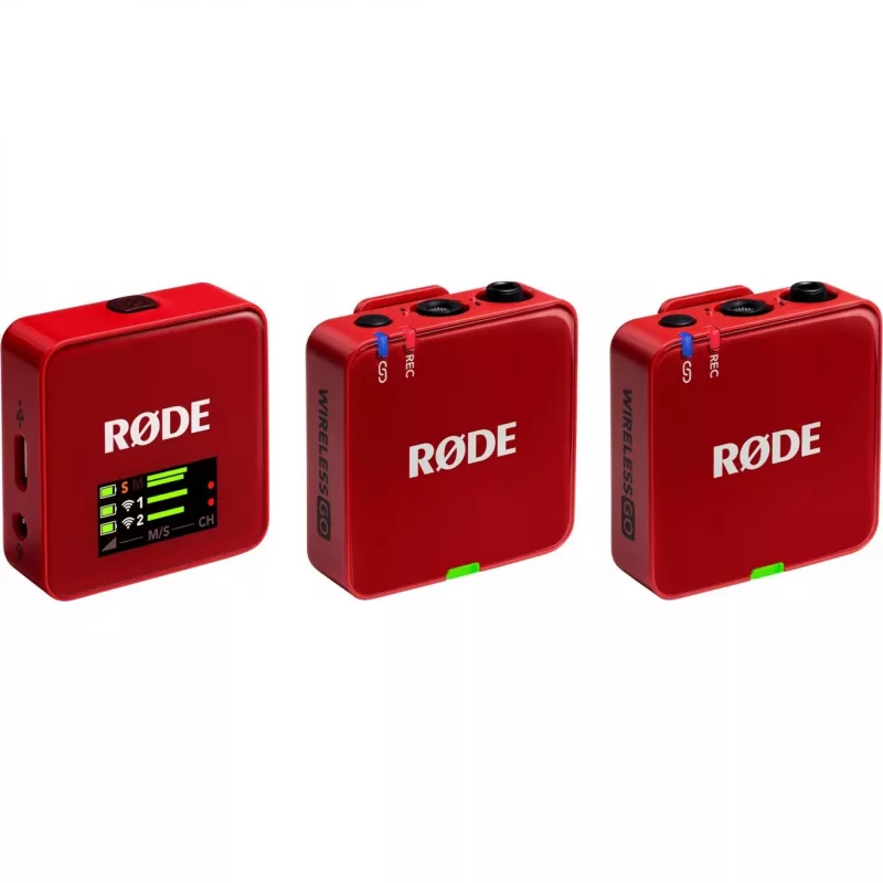 RØDE Wireless GO III Red - langaton mikrofonijärjestelmä (punainen)