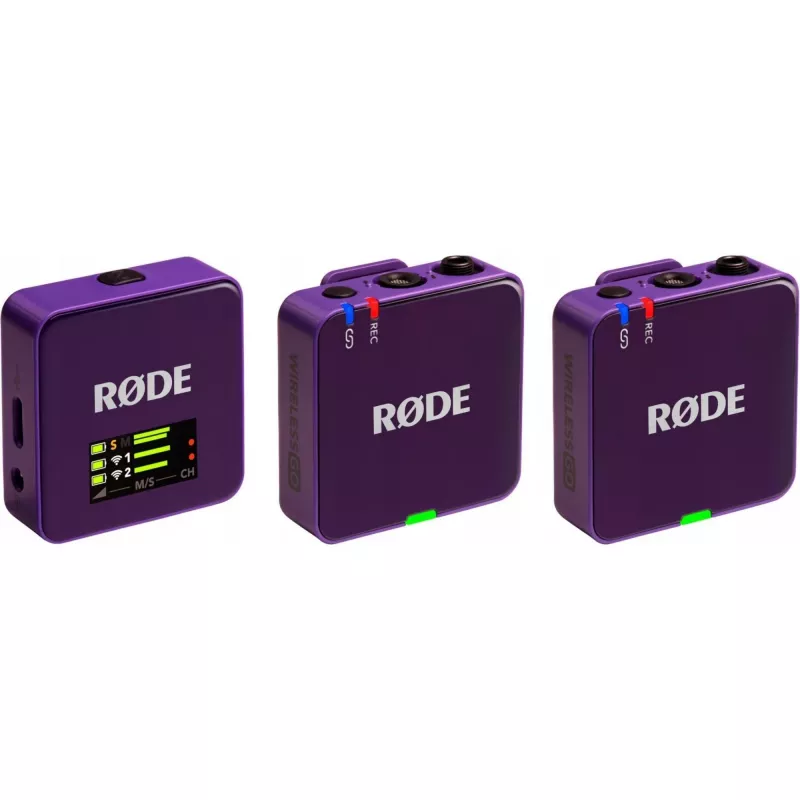 RØDE Wireless GO III Purple – langaton mikrofonijärjestelmä (violetti)