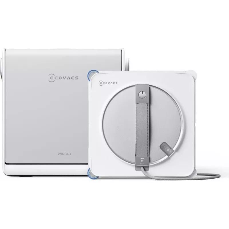 Ecovacs Winbot W2S Omni ikkunanpuhdistusrobotti valkoinen harmaa WG893-12 WG89312 (WG893-12)