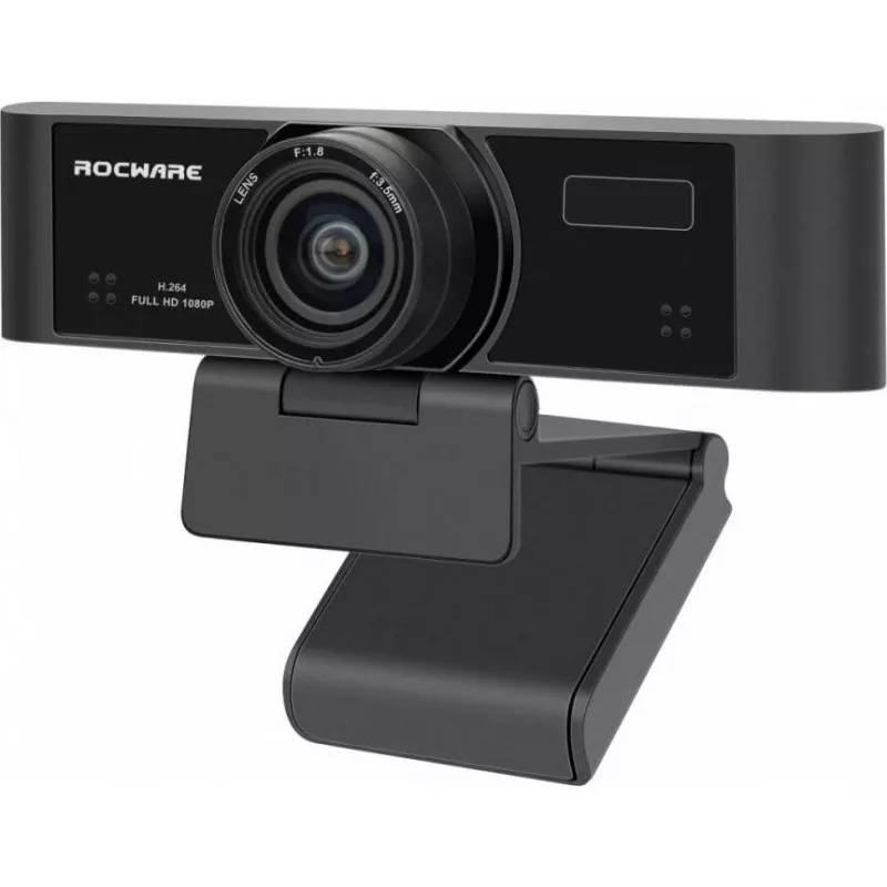 Verkkokamera ROCWARE RC15 720p-resoluutio sisäänrakennetulla mikrofonilla