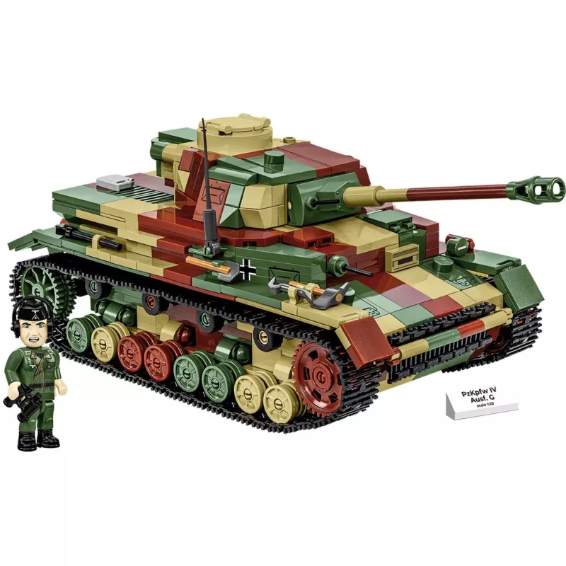 Blocks WWII PZKPFW IV AUSF.G 1107 palikkaa