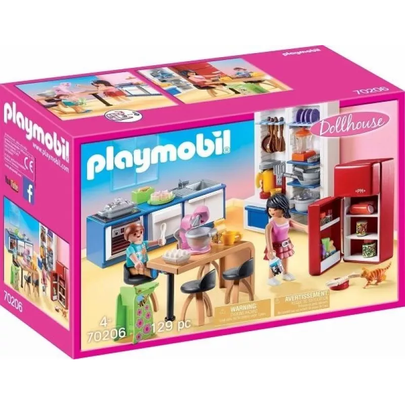 Action/Adventure leikkisarja Playmobil Dollhouse 70206