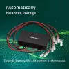Jännitteentasaaja QOLTEC 51098 48V-järjestelmiin — 4×12V akkutasaaja