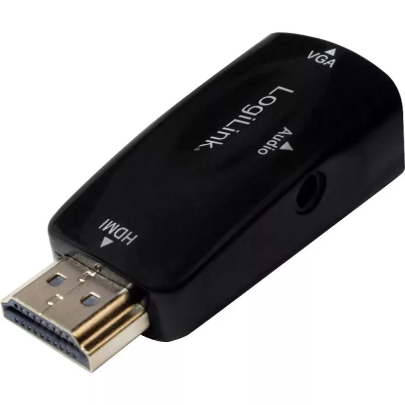 LogiLink CV0107 kaapelisovitin HDMI VGA musta (CV0107)