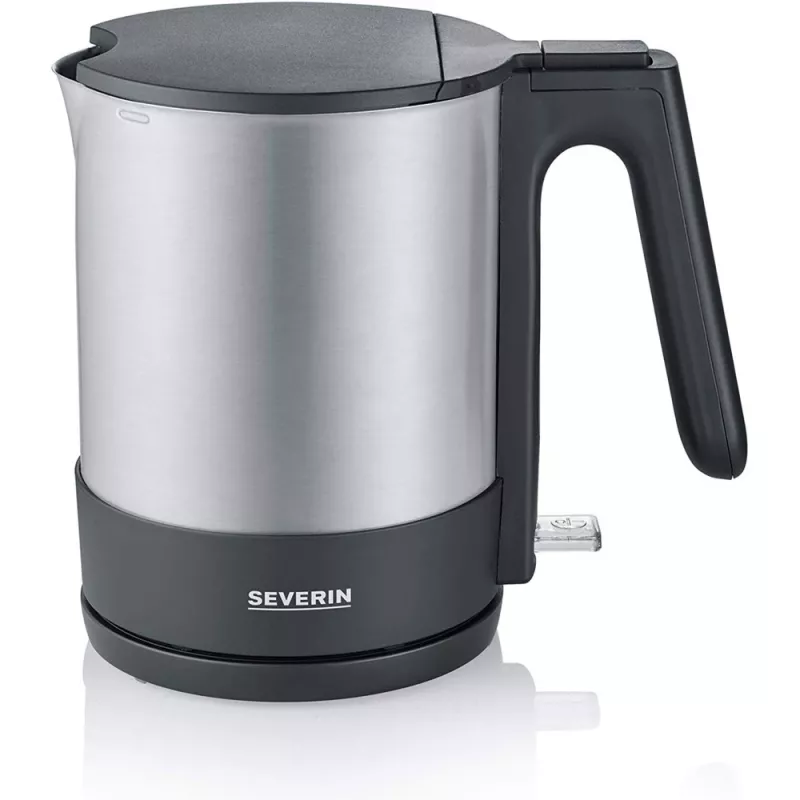 Severin WK 3409 vedenkeitin 1,7 l musta - ruostumaton teräs 2 200 W (WK 3409)