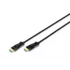 HDMI AOC hybridi-kuituoptinen kaapeli Digitus AK-330125-100-S