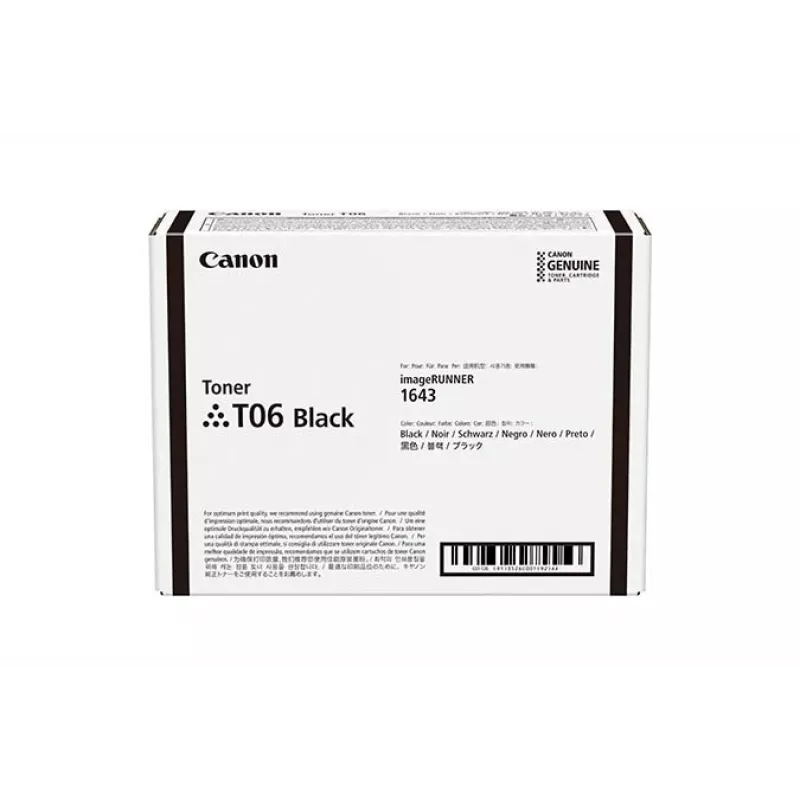 Värikasetti Canon T06 3526C002 3000 sivua musta